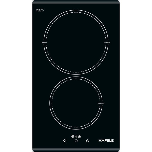 Bếp điện từ đôi Domino Hafele HC-I302B/ 536.01.670