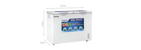 Tủ đông Hòa Phát 245 Lít HCF 606S2N2 (HPF BN6245)