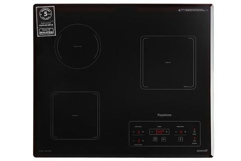Bếp điện từ hồng ngoại 3 vùng nấu Nagakawa NAG1253M