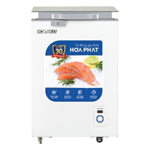 Tủ đông mini mặt kính Hòa Phát 107 Lít HPF AD6107.T1