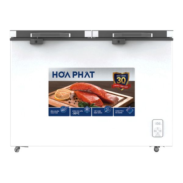 Tủ đông mặt kính cường lực Hòa Phát 352 Lít HPF AD6352.T1