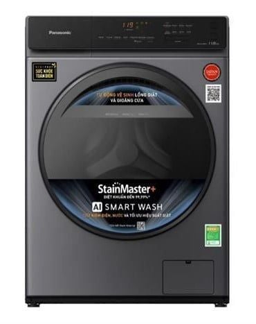 Máy giặt Panasonic Inverter 11.5 kg NA-V115FA1LV