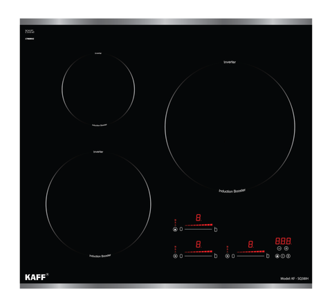 Bếp điện từ 3 bếp Kaff KF-SQ38IH (NEW)