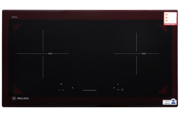 Bếp điện từ đôi Malloca MI 732 SL