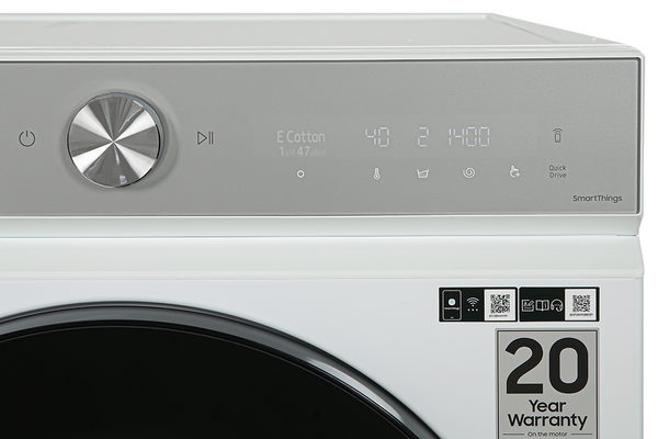 Máy giặt sấy Samsung Bespoke AI Inverter 12 Kg WD12BB944DGHSV