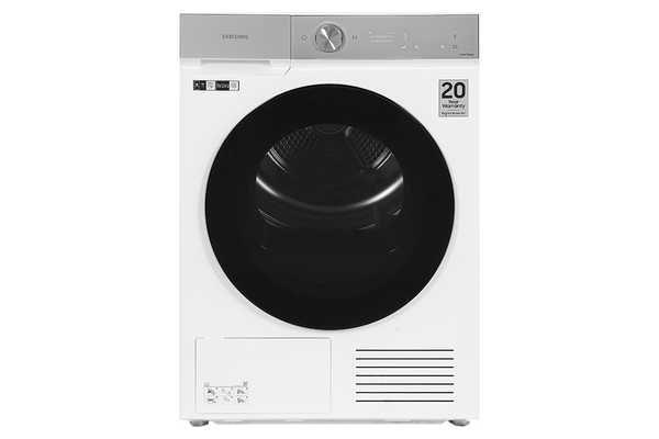 Máy sấy bơm nhiệt Samsung Bespoke AI 9 Kg DV90BB9440GH/SV