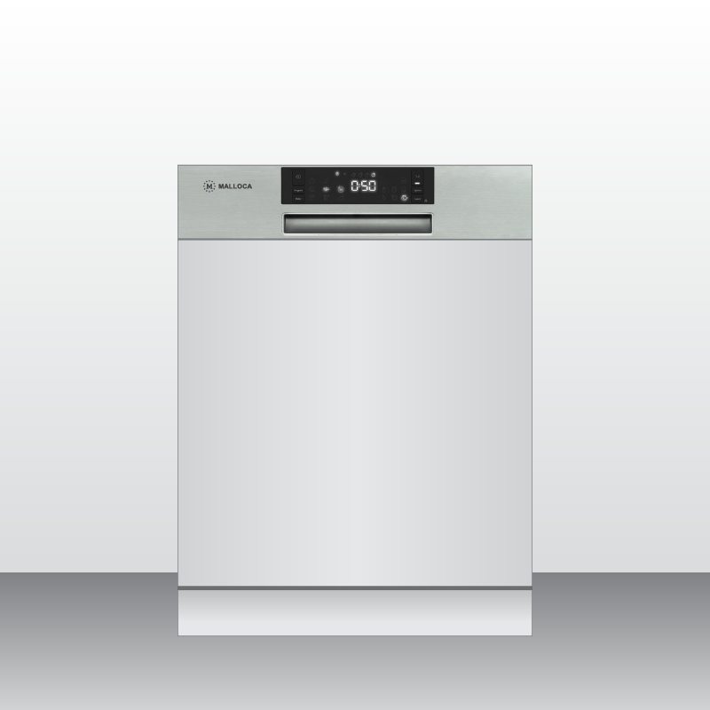 Máy rửa chén mini để bàn Malloca MDW14-S08SI