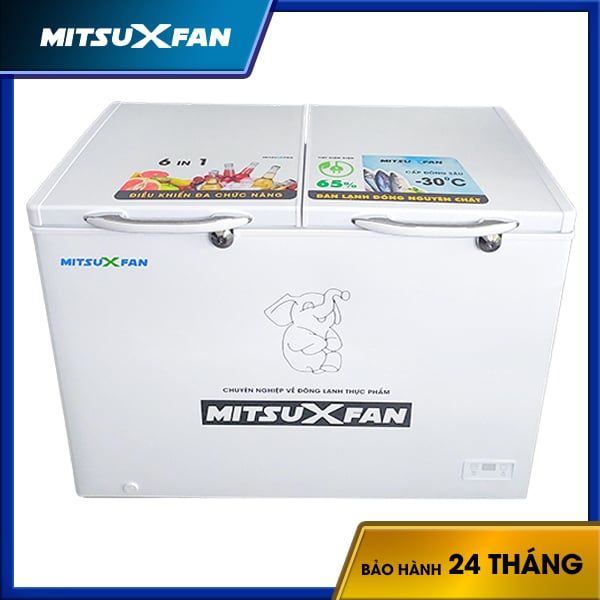 Tủ đông MitsuXfan Inverter 400 Lít MF1-4066WWEI