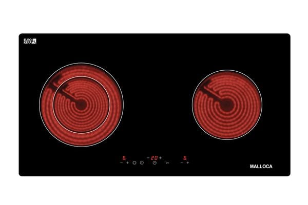 Bếp hồng ngoại đôi Malloca MH-02R