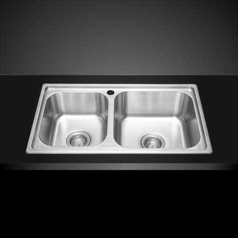 Chậu rửa chén inox Malloca MS 2076E
