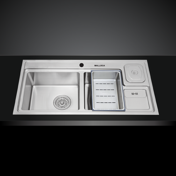 Chậu rửa chén inox Malloca MS 8804 N