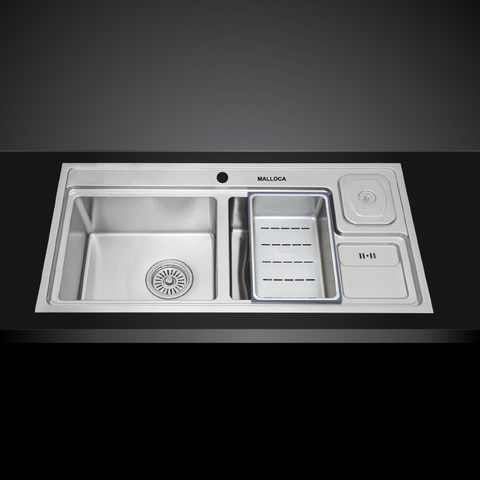 Chậu rửa chén inox Malloca MS 8804 N