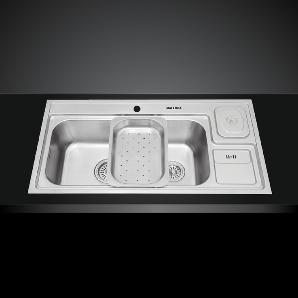 Chậu rửa chén inox Malloca MS 8809 N