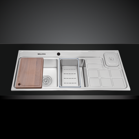 Chậu rửa chén inox Malloca MS 8817 N