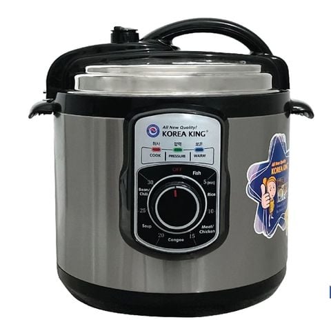 Nồi áp suất điện Korea King 6 Lít PEPC-60STSN