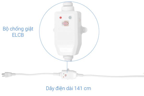 Máy tắm nước nóng gián tiếp Ariston 50 Lít PRO R 50 SH 2.5 FE