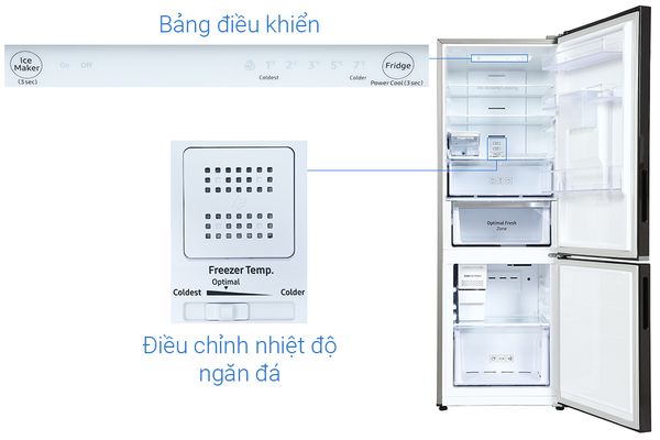 Tủ lạnh Samsung Inverter 307 Lít RB30N4190BY/SV