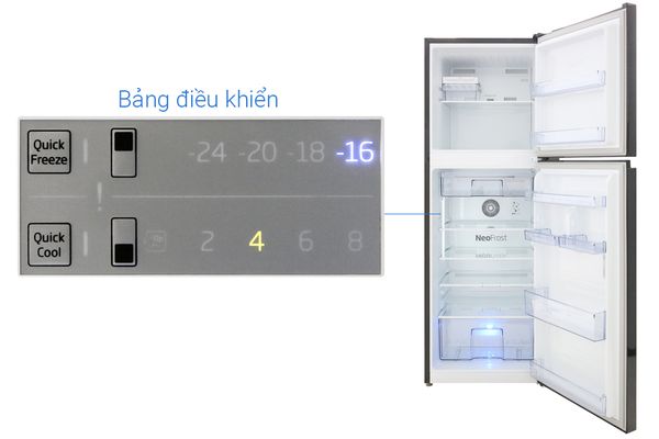 Tủ lạnh Beko Inverter 230 Lít RDNT251I50VWB