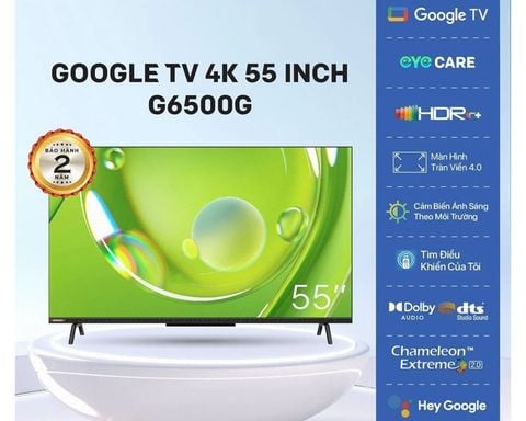 Google Tivi Skyworth 4K 55 Inch 55G6500G