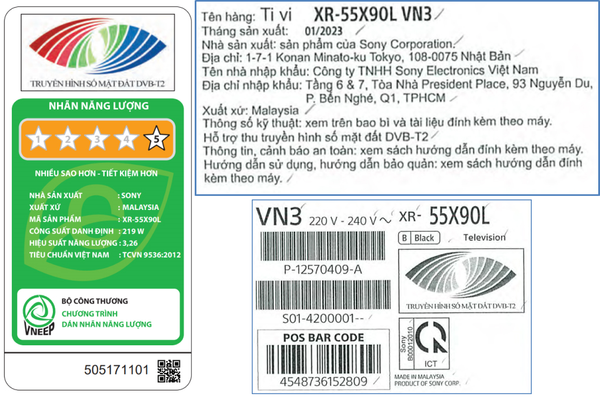 Google Tivi Sony 4K 55 Inch XR-55X90L