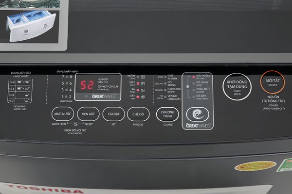 Máy giặt Toshiba 9 Kg AW-M1000FV(MK)