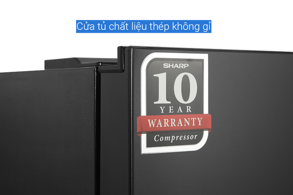 Tủ lạnh Sharp Inverter 417 Lít SJ-X417WD-DG