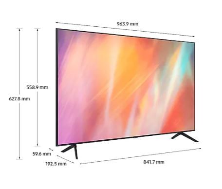 Smart Tivi Samsung 4K 43 Inch UA43AU7700