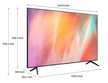 Smart Tivi Samsung 4K 65 Inch UA65AU7700