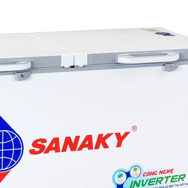 Tủ đông mặt kính cường lực Sanaky Inverter 530 Lít VH-6699HY4K