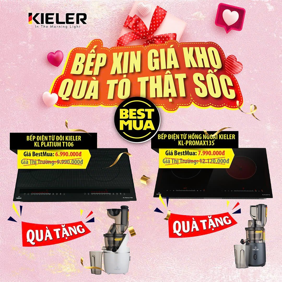 Bếp điện từ hồng ngoại Kieler KL-Promax135