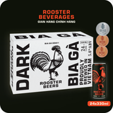  Rooster Beers Dark - Thùng 24 Lon Cao Sleek (330ml) 
