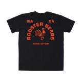  Áo Bia Gà màu Đen (Rooster Black T-Shirt) 