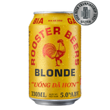  [TẶNG 1 LY] Rooster Beers Blonde - Thùng 12 Lon (330ml) 