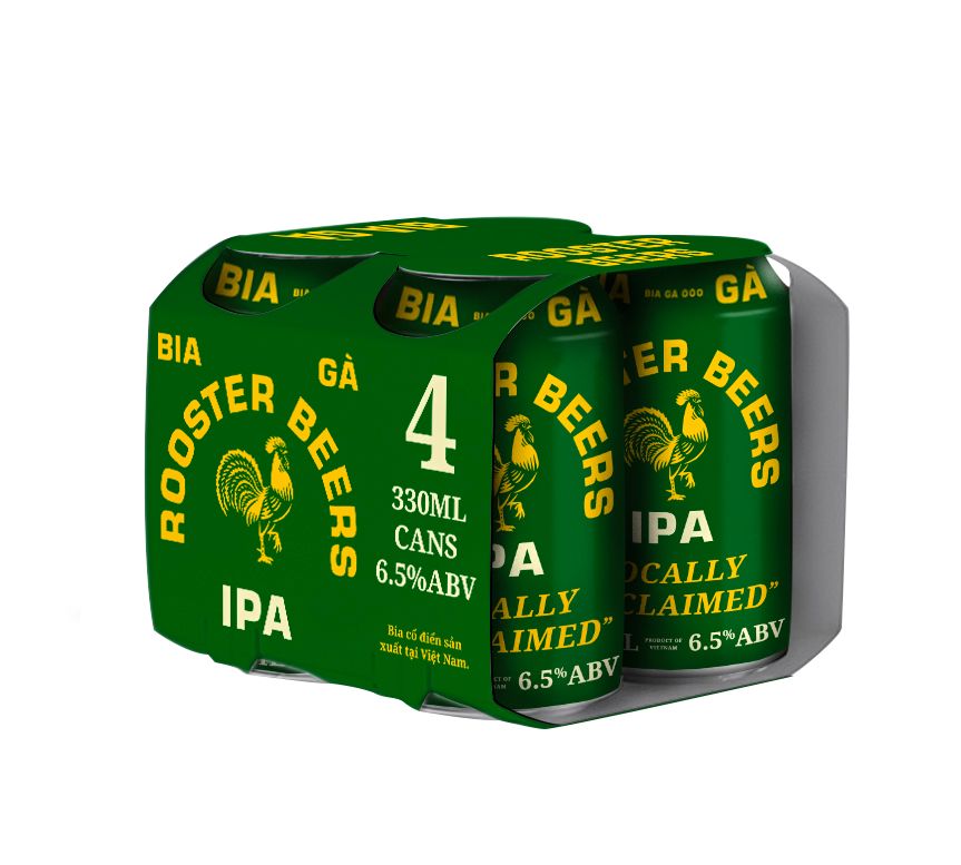  Rooster Beers IPA Lốc 4 lon 