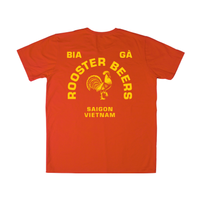  Áo Bia Gà màu Đỏ (Rooster Red T-Shirt) 