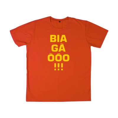  Áo Bia Gà màu Đỏ (Rooster Red T-Shirt) 