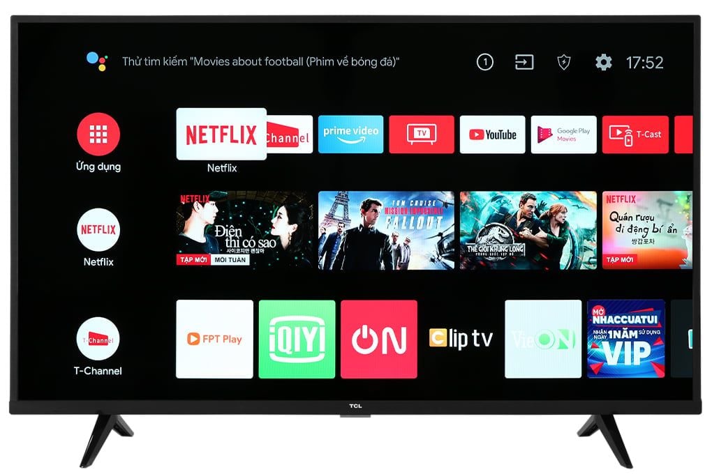 Smart Tivi 4K TCL 55 inch 55P618 model 2020 – Trung Tâm Điện Máy