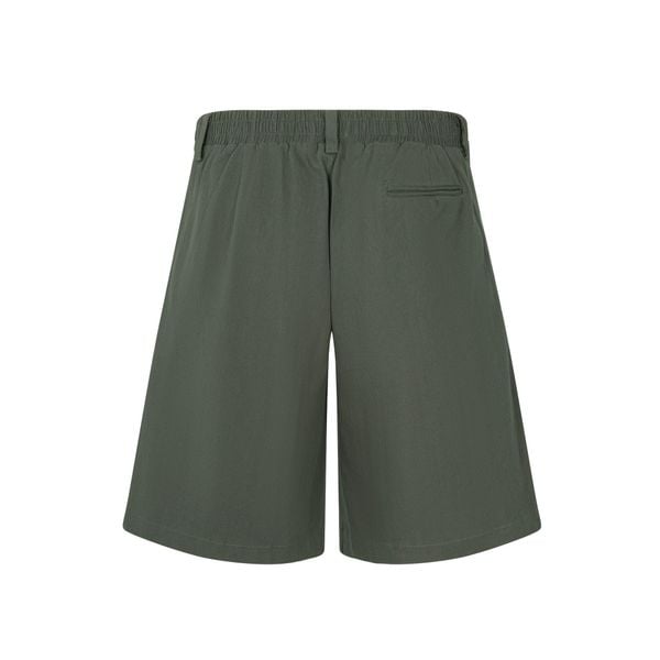  Pleated Short - Olive 