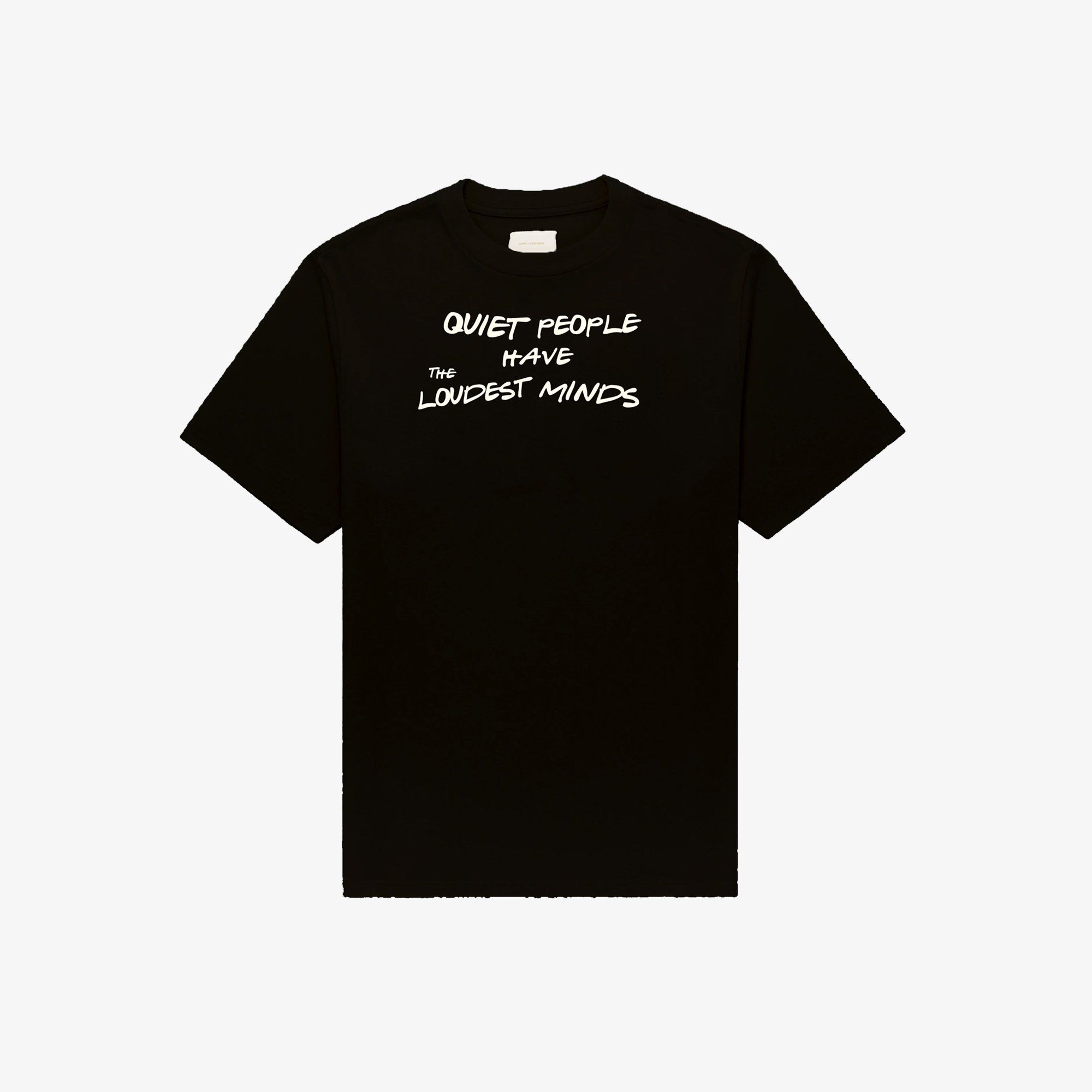  The Quiet People T-shirt - Black 