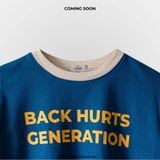  Back Hurts Gen T-shirt - Blue 