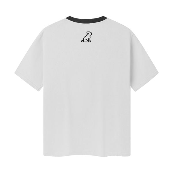  Introvert But Open To Dogs T-shirt - White 