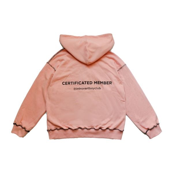  FW Zipped Hoodie - Pink 