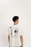  The Quiet People Art T-shirt - White 