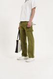  Double pieces pants - Olive 