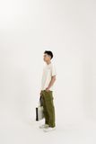  Double pieces pants - Olive 