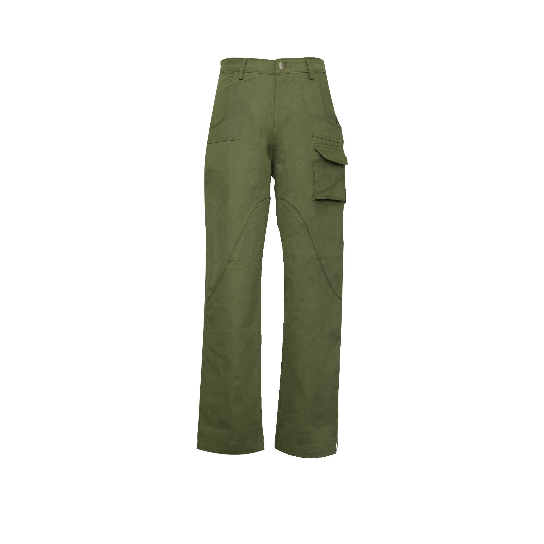  Double pieces pants - Olive 