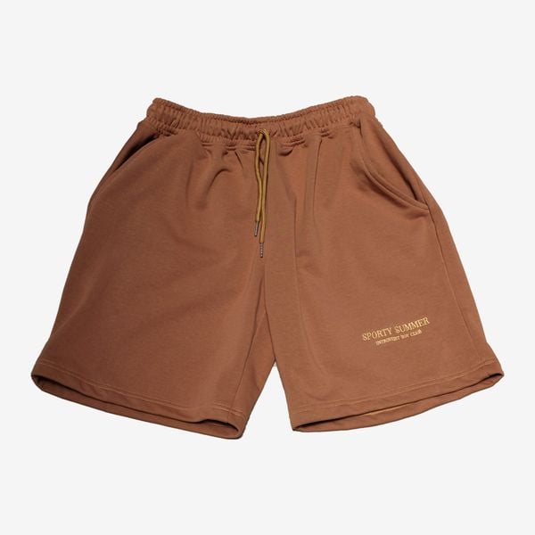  Sporty Summer Short - Brown 