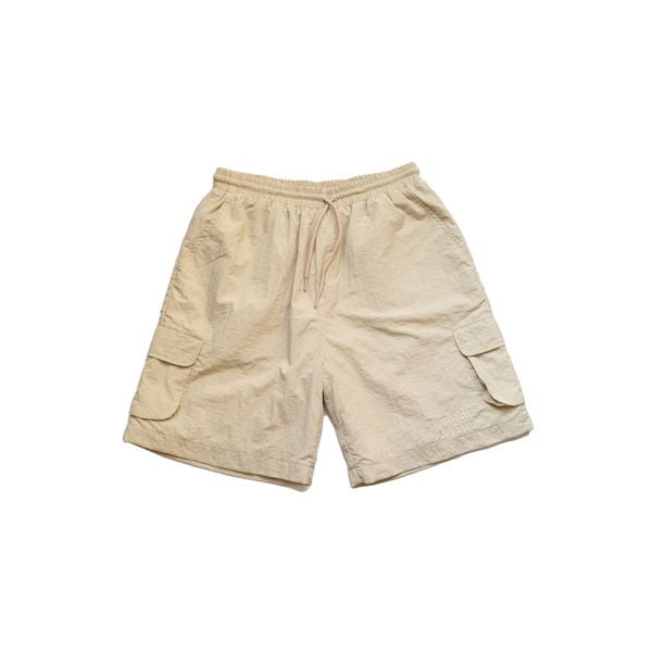  Nylon Cargo Short - Cream 