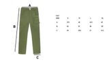  Double pieces pants - Olive 