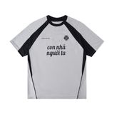  Con Nhà Người Ta T-shirt - Grey 